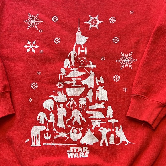 🎄ABSOLUTE CULT. STAR WARS CHRISTMAS SWEATSHIRT. SIZE L - Picture 2 of 4